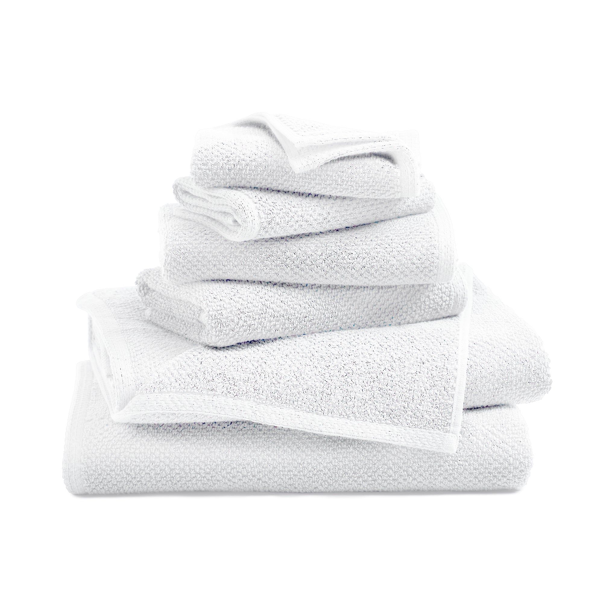 Cotton Textured Bath Towel Set | Acacia Collection by Great Bay Home
