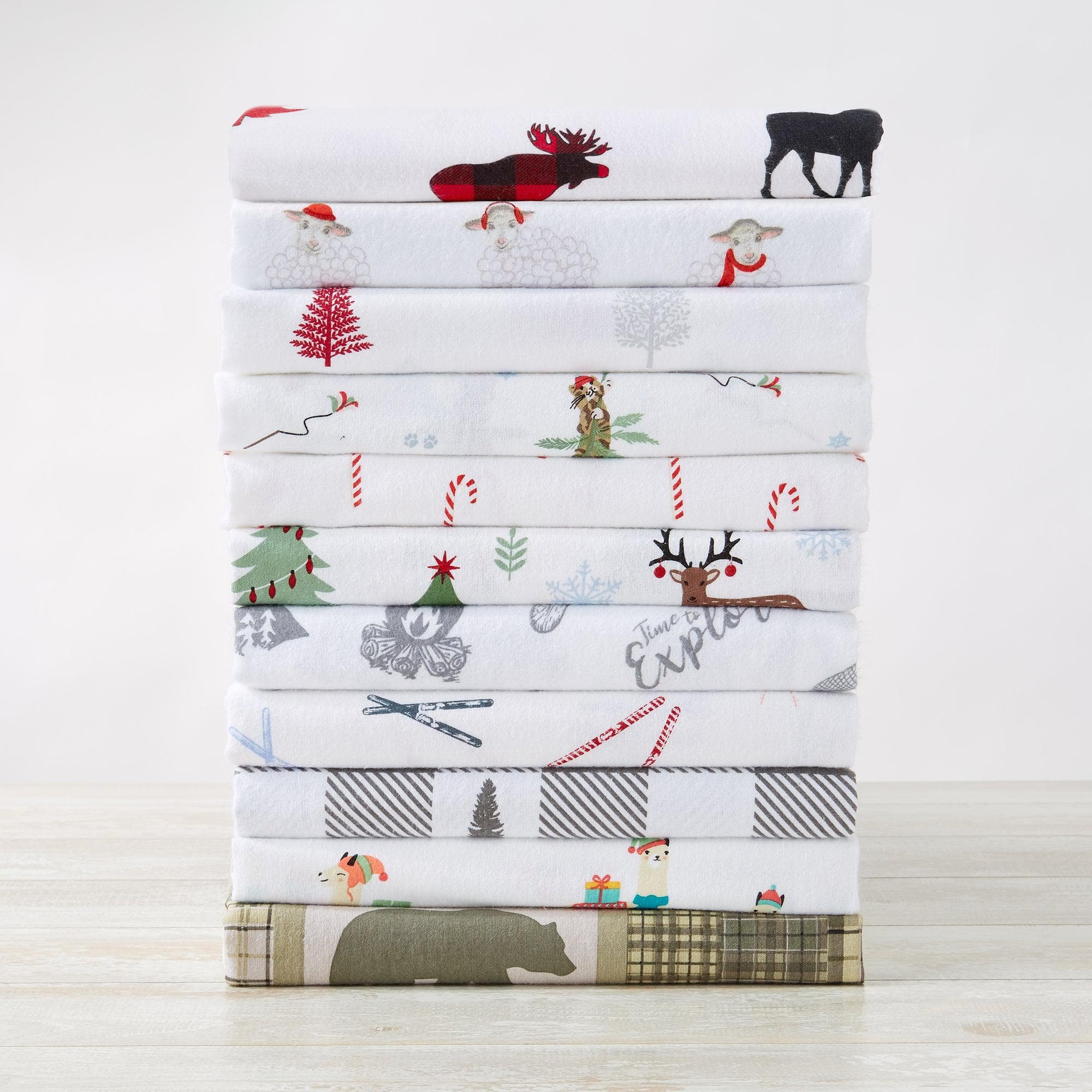 100 Turkish Cotton Flannel Sheet Sets Boulder Collection by Great Bay Home