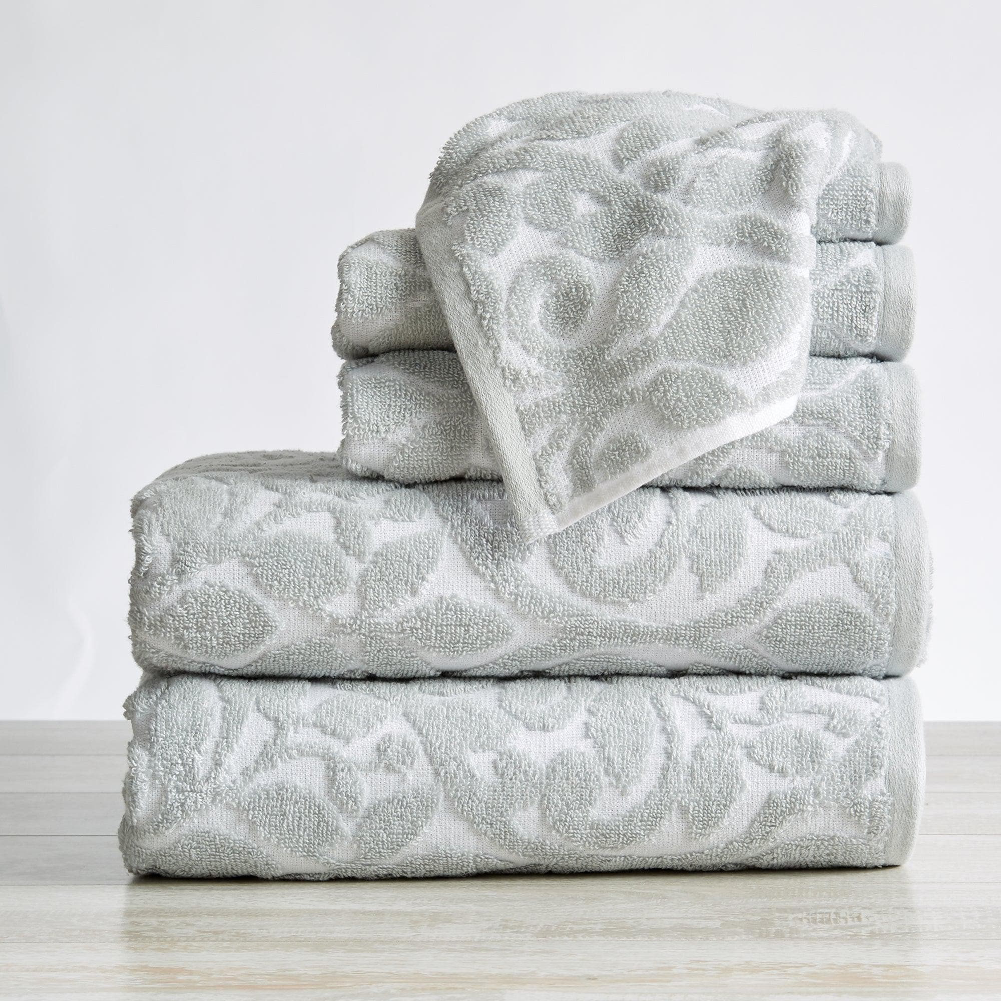 Organic Towel Sets in Space Grey, Towel Collections