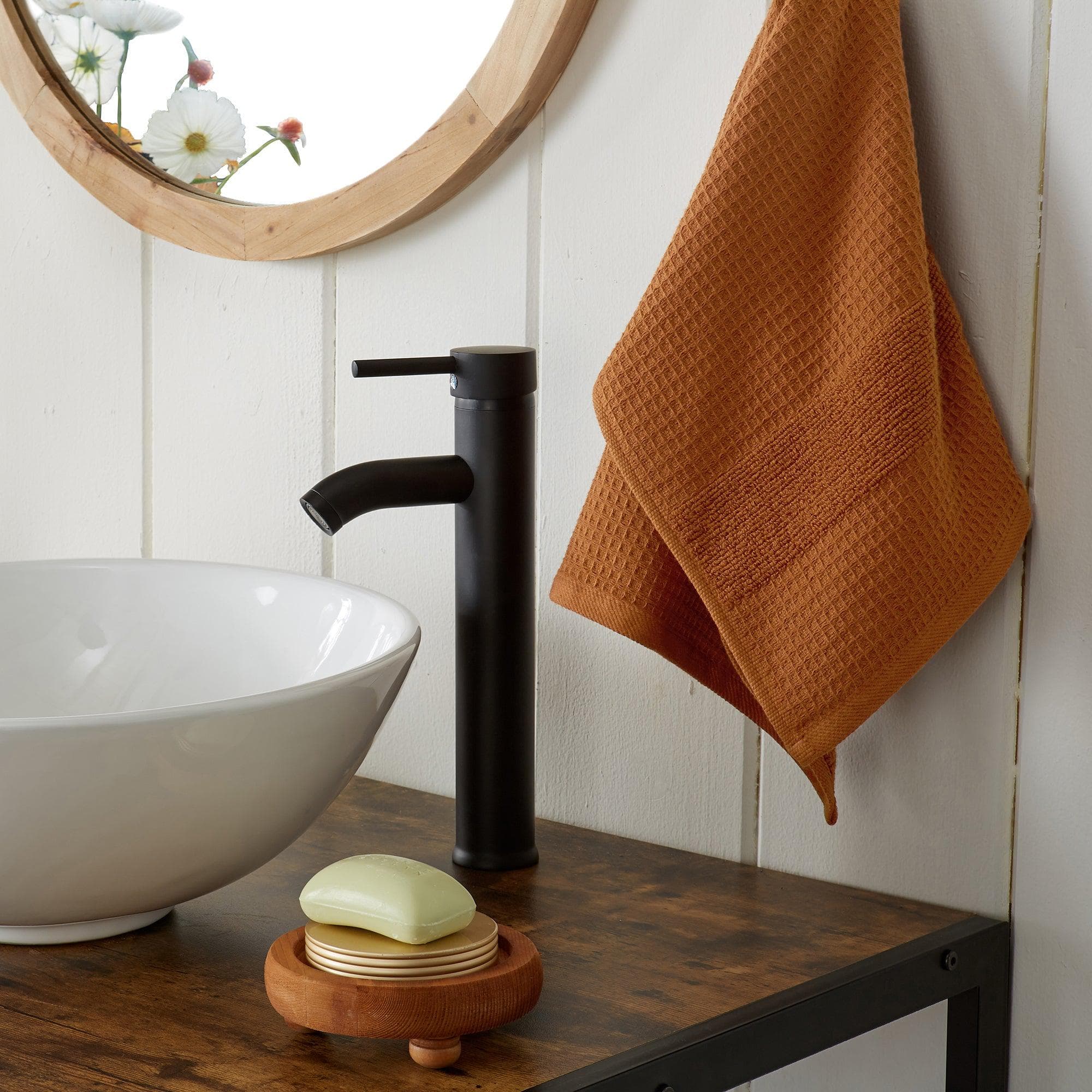 ONSEN Bath Towel Set - Waffle Weave - 3 Piece Bathroom Towel Set - 100%  Supima Cotton - Ultra Soft - Quick Drying - Bath Towel (31 x 57), Hand  Towel