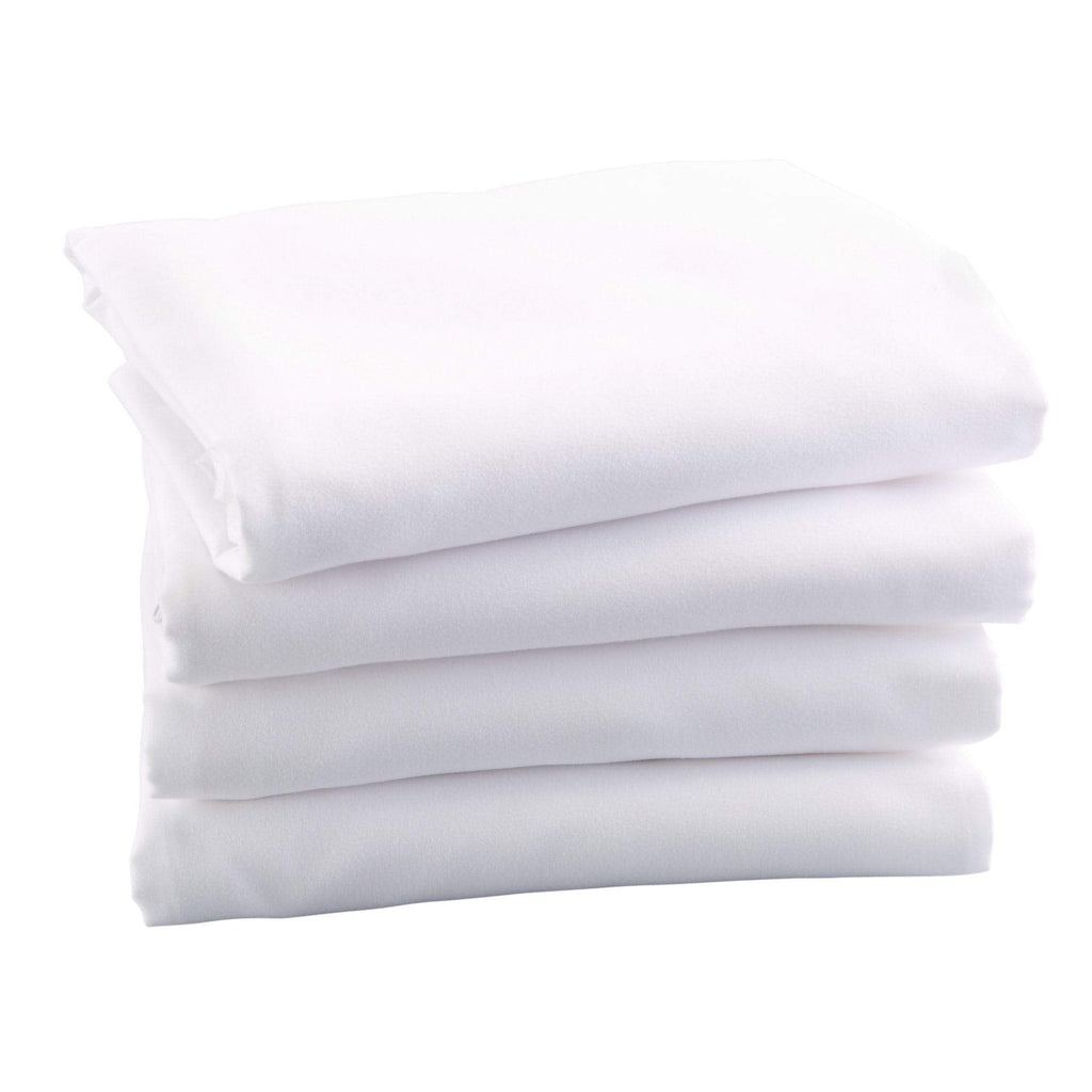 Great Bay Home Bedding Essentials Standard / 4-Pack 100% Microfiber Pillow Protectors - ALLERelief Collection ALLERelief 100% Microfiber Zippered Pillow Protectors | Great Bay Home