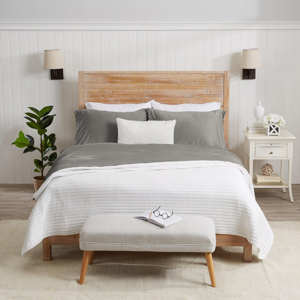Great Bay Home Modal Jersey Knit Sheets - McKinley Collection 4-Piece Modal Jersey Knit Sheets | McKinley Collection by Great Bay Home