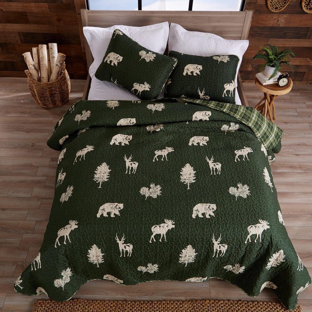 Great Bay Home Quilts 3-Piece Lodge Quilt - Rio Ridge Collection 3-Piece Lodge Quilt Set 丨Rio Ridge Collection by Great Bay Home