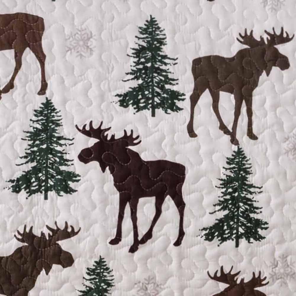 Great Bay Home Quilts 3-Piece Lodge Quilt - Wilderness Collection 3-Piece Lodge Quilt Set丨Wilderness Collection by Great Bay Home