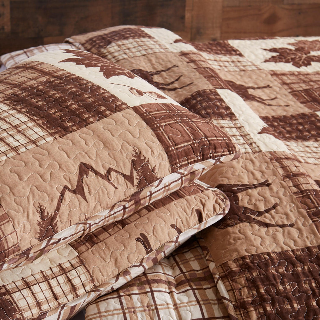 Great Bay Home Quilts Redwood Lodge 3 Piece Quilt Set Lodge 3 Piece Quilt Set | Redwood Collection by Great Bay Home