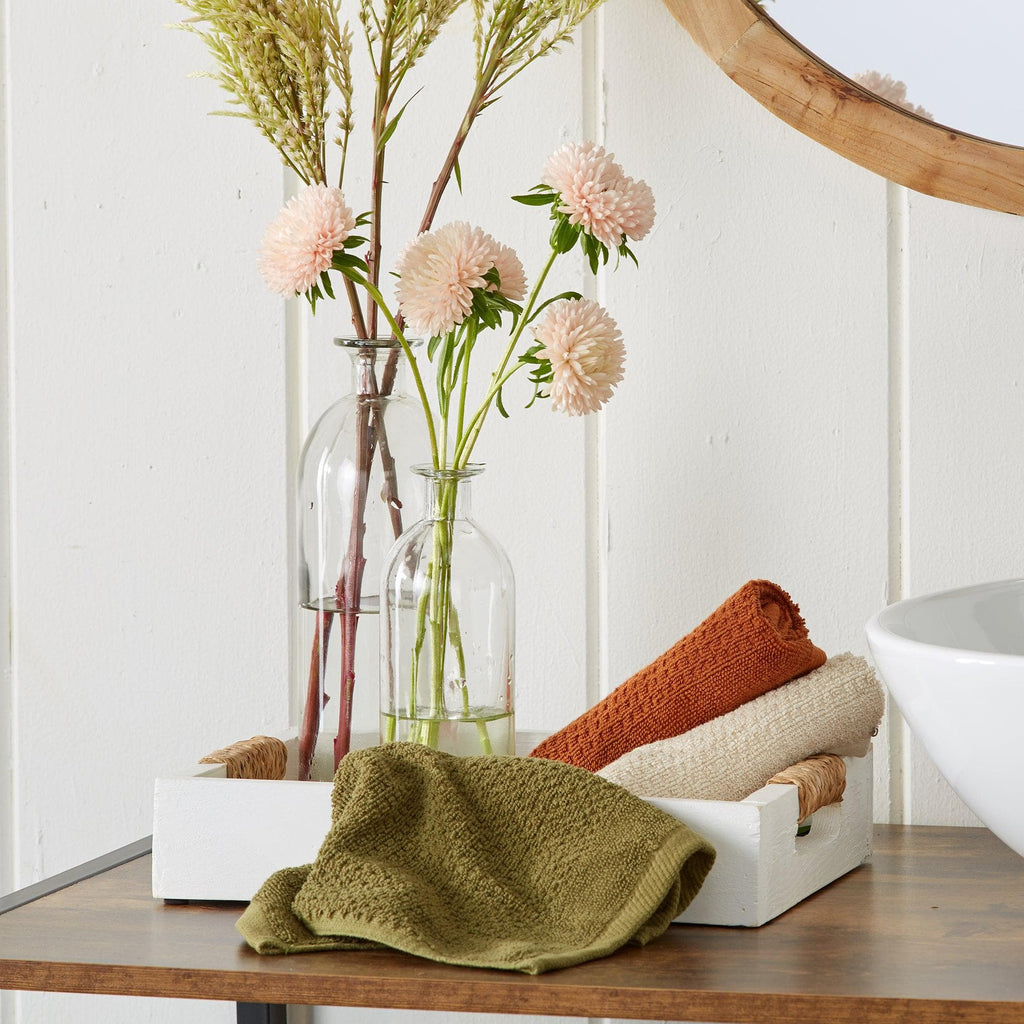 Great Bay Home Textured Bath Towels - Tessa Collection 100% Cotton Textured Bath Towels | Tessa Collection by Great Bay Home
