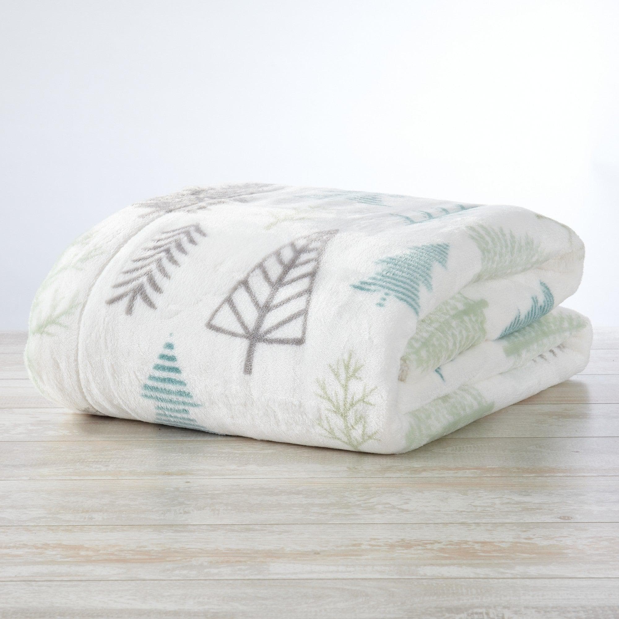 Plaid Reversibile Great Bay Home Kinsley: Un Lato In Morbido Sherpa E Lato In Velluto Felpato Loden. Perfetto Per Rannicchiarsi Sul Divano O Letto!