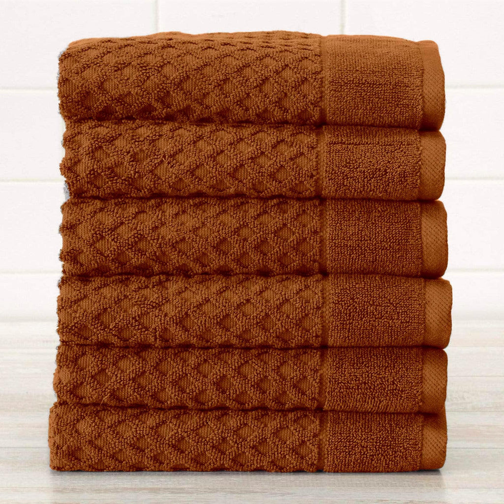 6 Pack Cotton Hand Towels - Grayson Collection – Great Bay Home